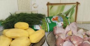 Куриные голени с картошкой в духовке в кефирном соусе Голень в кефире в духовке
