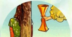 Tarot card Four of Cups - meaning, interpretation and layouts in fortune telling