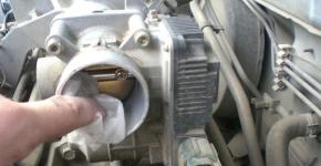 Cleaning the throttle body - a trifle or a necessity?